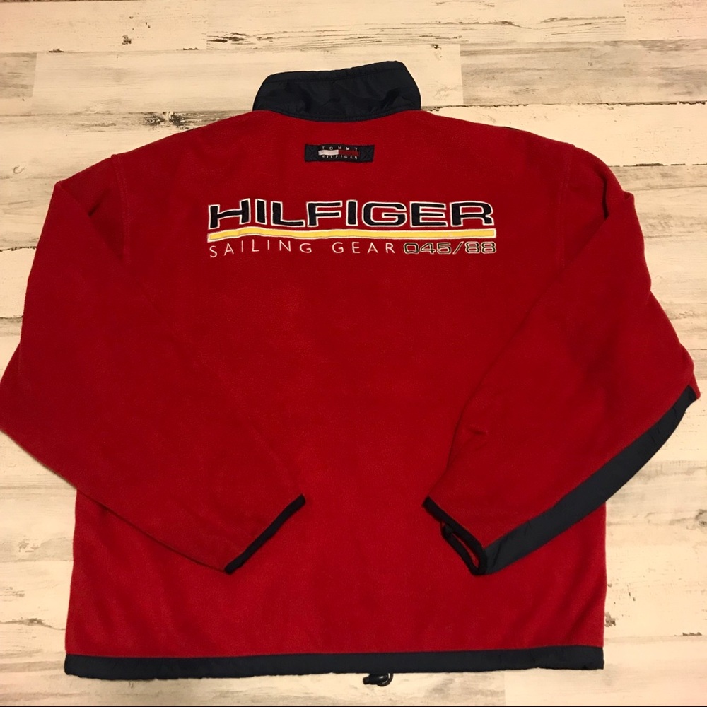 RARE Tommy Hilfiger sailing fleece jacket XL